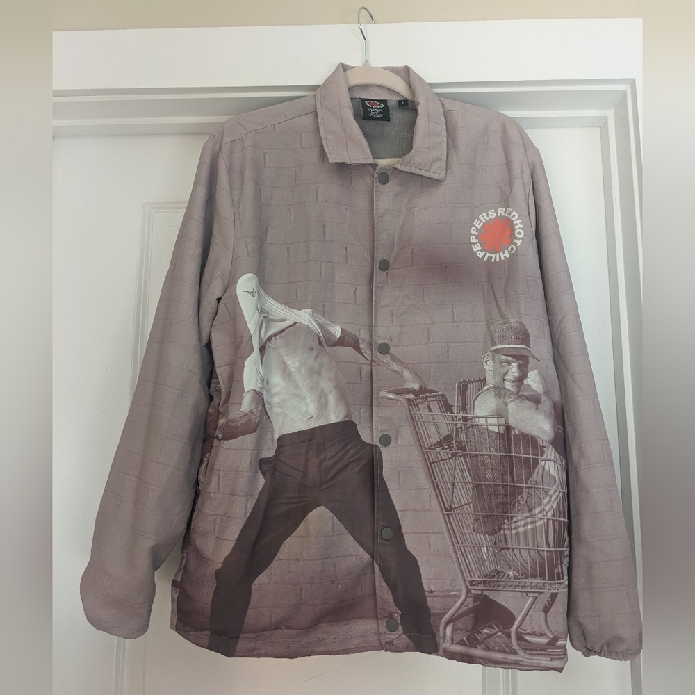 Red Hot Chili Peppers, 2022 Windbreaker Jacket, Size Small